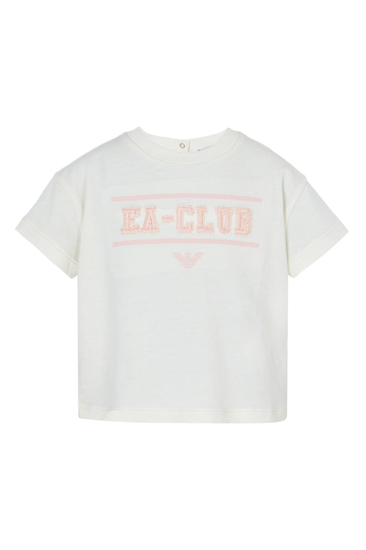 EMPORIO ARMANI - Baby Girl EA Club T-Shirt