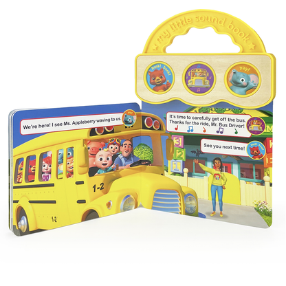 CoComelon Wheels on the Bus School Song Sound Book