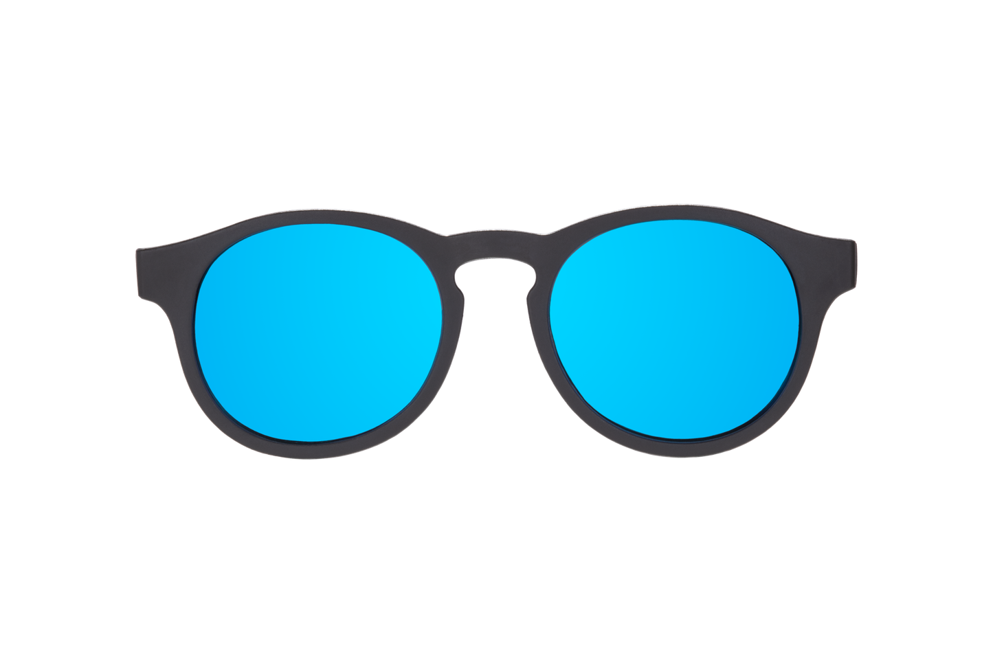 BABIATORS - Jet Black w/ Cobalt Blue Lens  Polarized Keyhole Sunglasses
