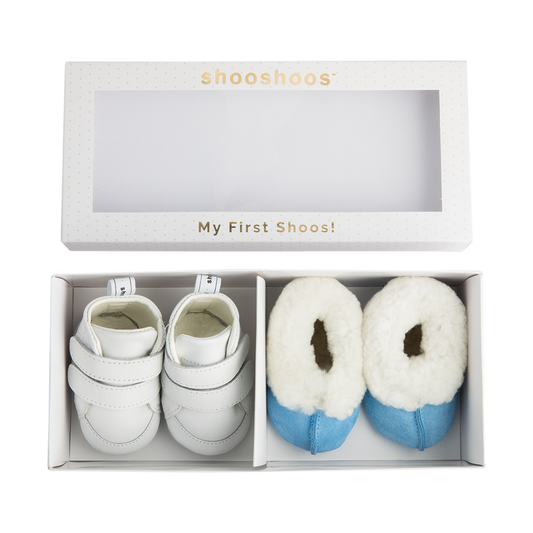 WONDER - SHOOSHOOS BAB SHOES SNEAKER SLIPPER NEWBORN GIFT