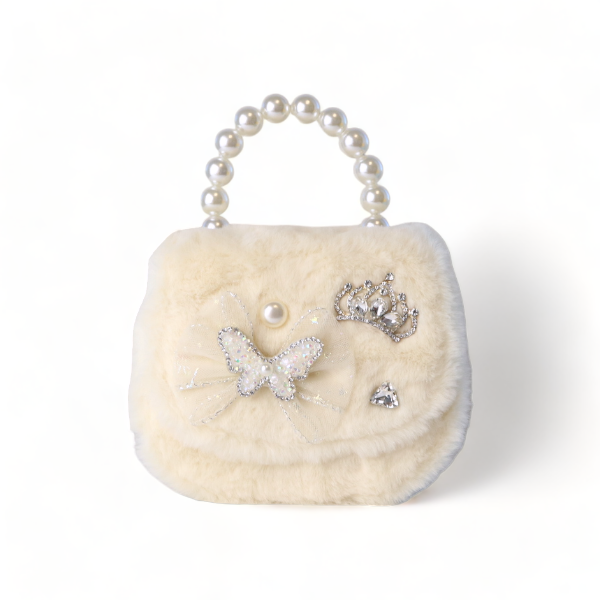 DOE A DEAR -  Butterfly Furry Purse