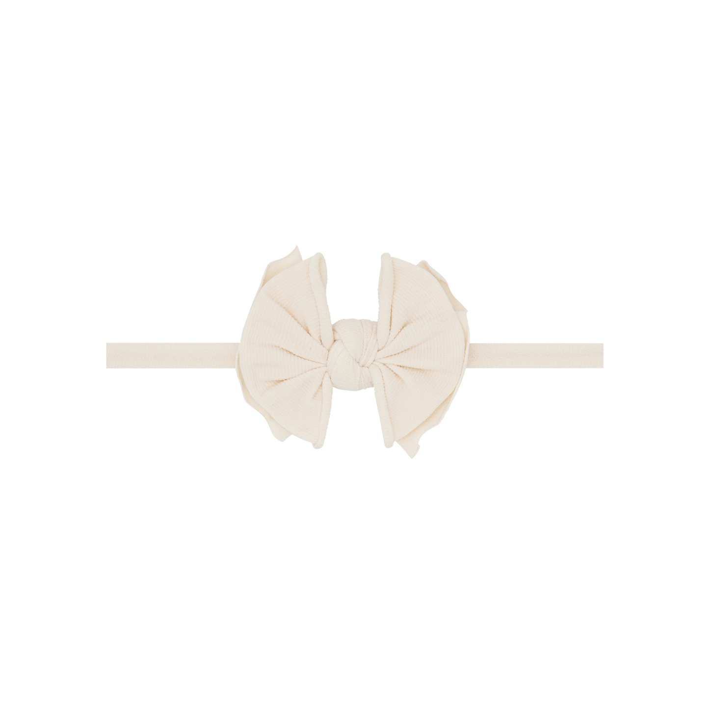 Baby Bling® Baby FAB® Skinny soft nylon bow headband