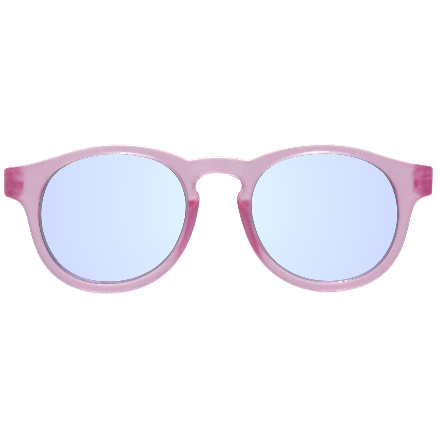 BABIATORS - Fuchsia Haze Keyhole with Purple Mirrored Lenses