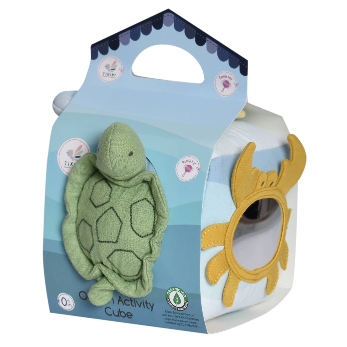 Ocean Activity Cube Developmental Toy