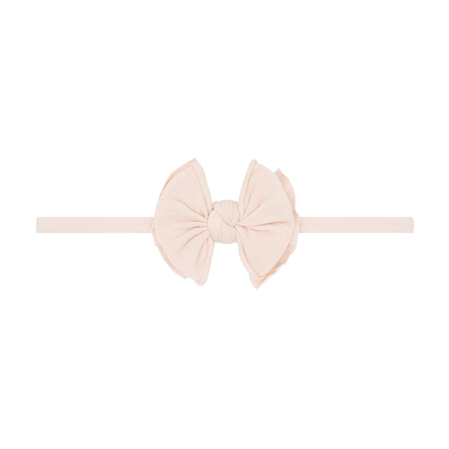 Baby Bling® Baby FAB® Skinny soft nylon bow headband