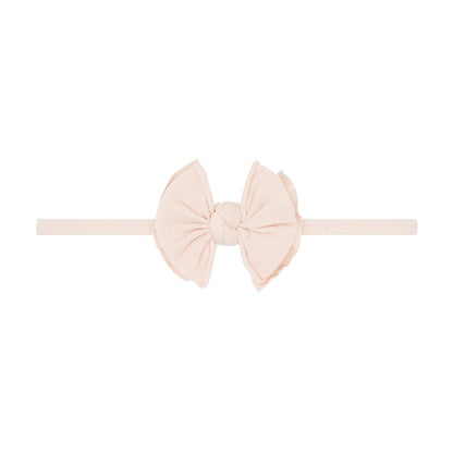 Baby Bling® Baby FAB® Skinny soft nylon bow headband