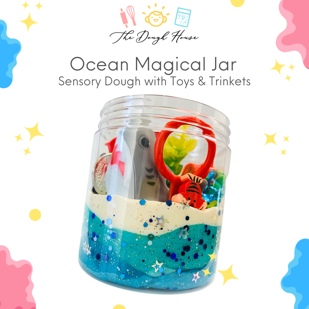 The Dough House - Large Ocean Magical Jar