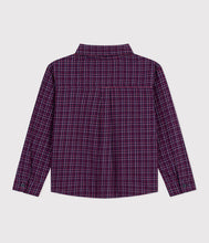PETIT BATEAU - Boy LS Check Shirt