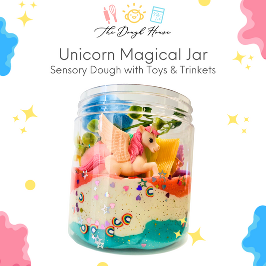 The Dough House - Large Unicorn Magical Jar