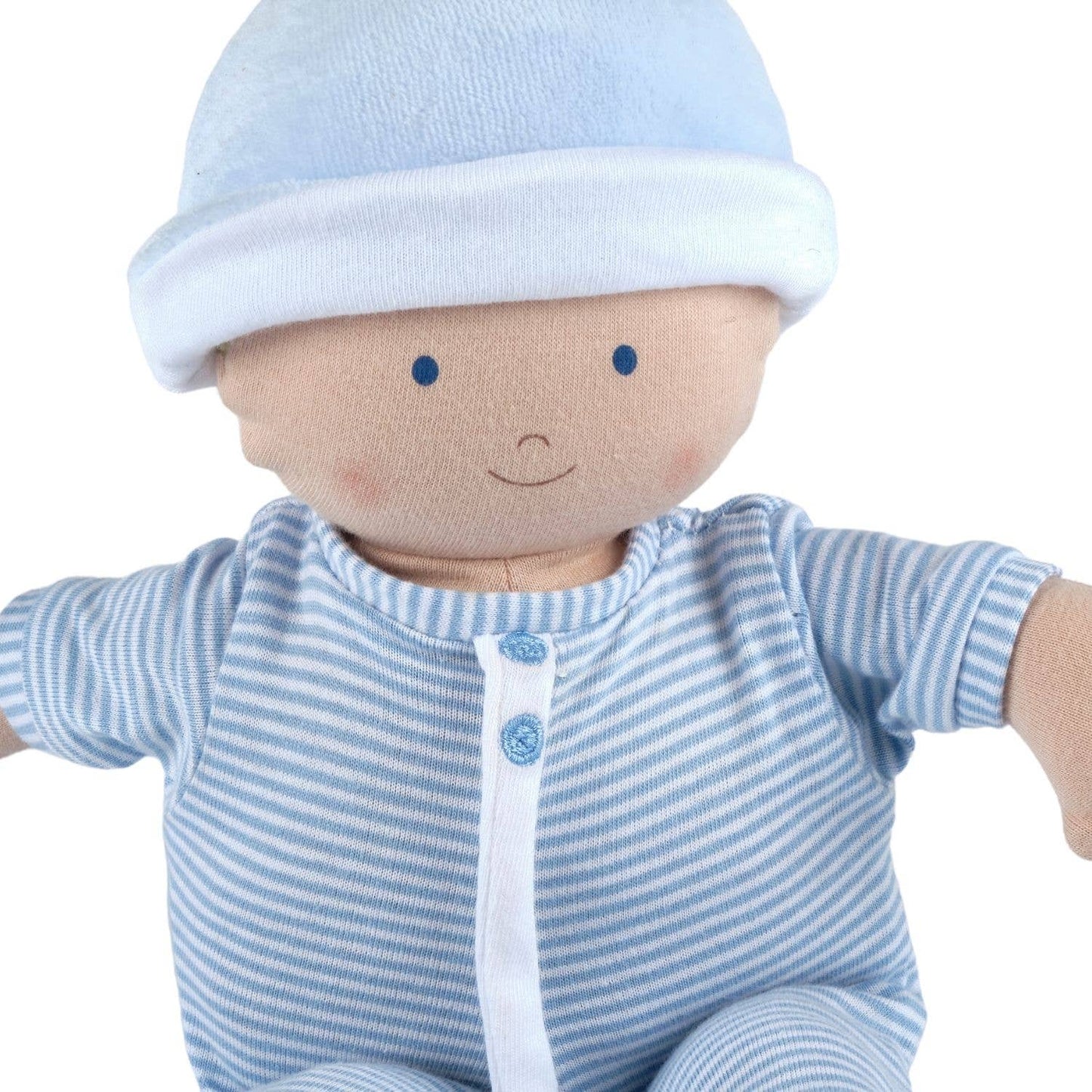 Cherub Baby Boy Doll in Blue Outfit