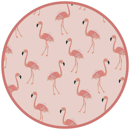 EMERSON AND FRIENDS- Fancy Flamingos Pink Bamboo Baby Pajamas Convertible Sleeper