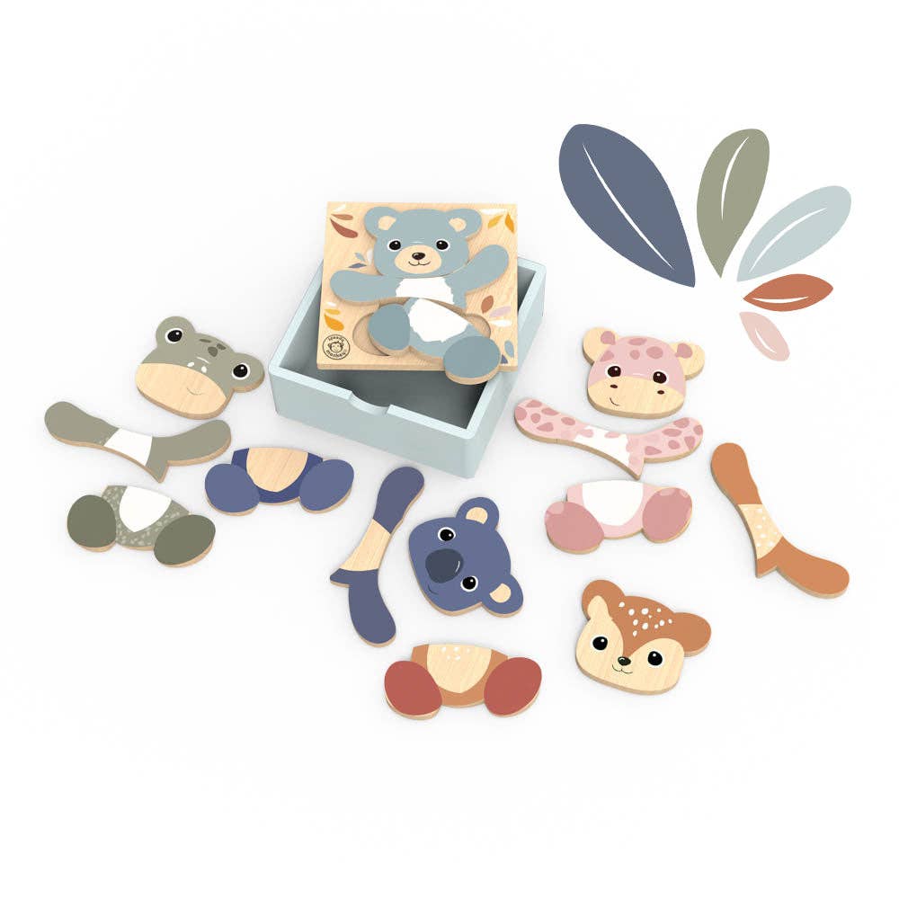 PEEDY MONKEY - Mix & Match Puzzle