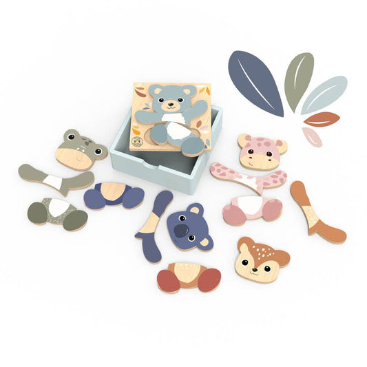 PEEDY MONKEY - Mix & Match Puzzle