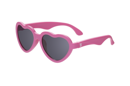 BABIATORS - Original Hearts Kid and Baby Sunglasses  Valentines Pink