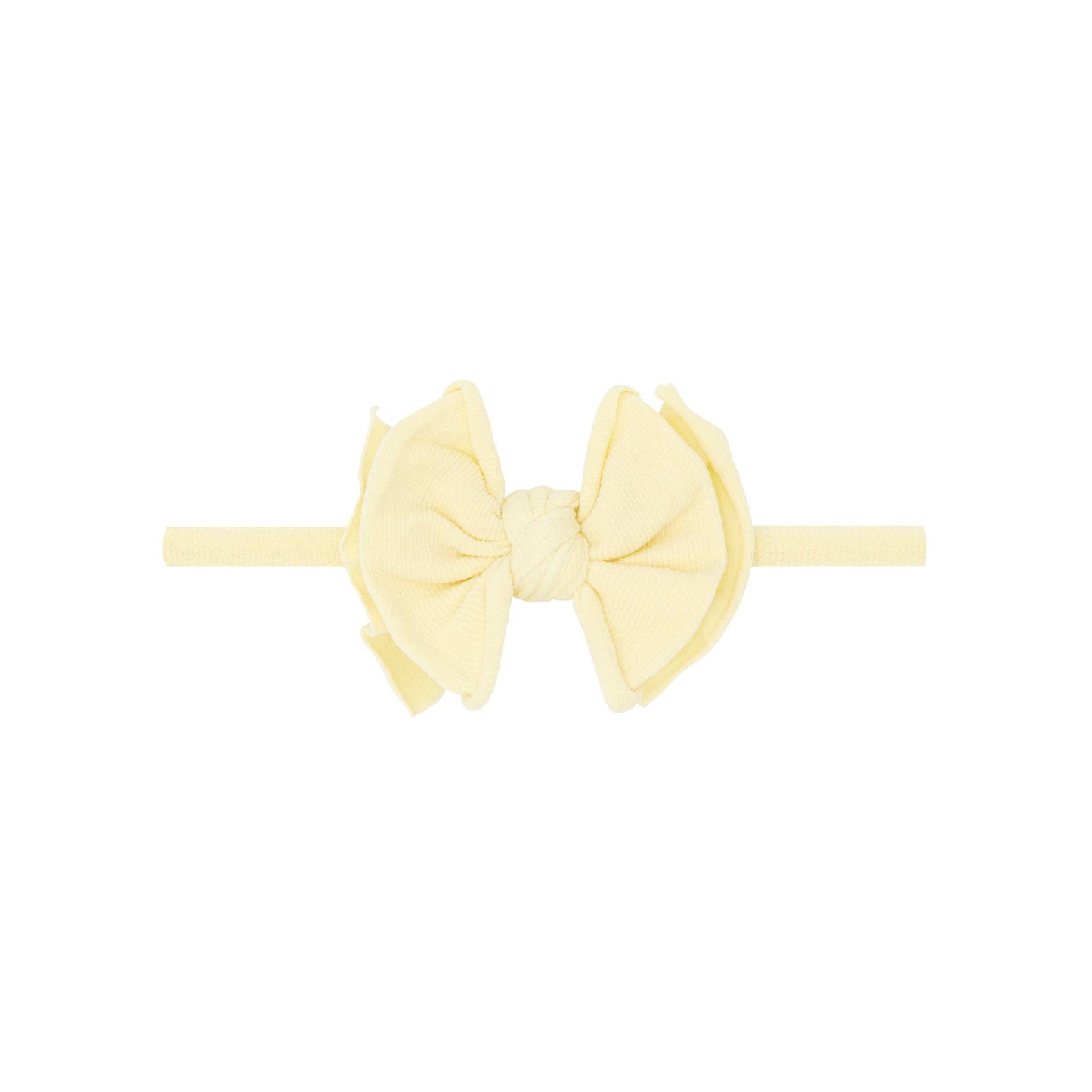 Baby Bling® Baby FAB® Skinny soft nylon bow headband