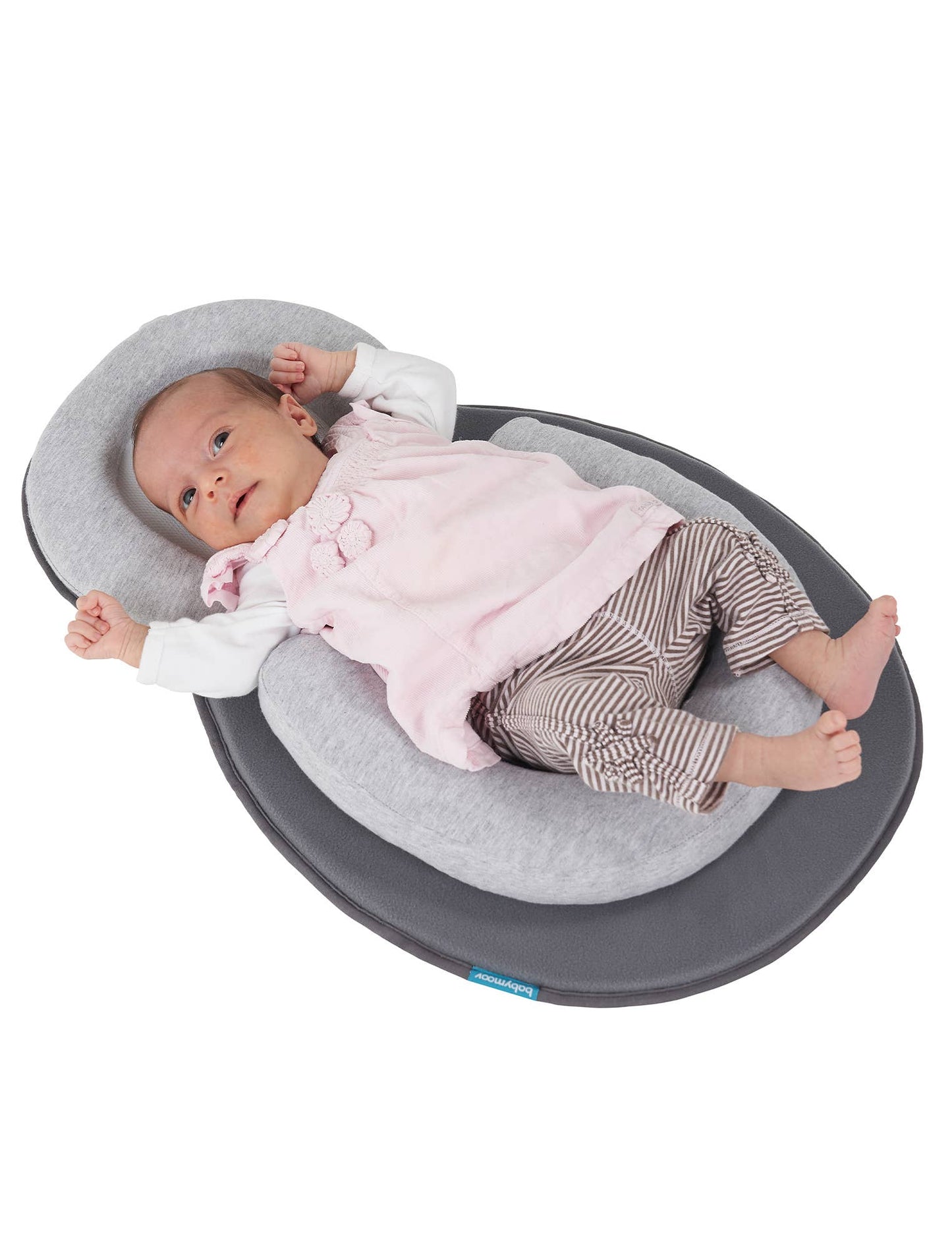 Socosy Organic Baby Lounger Smokey