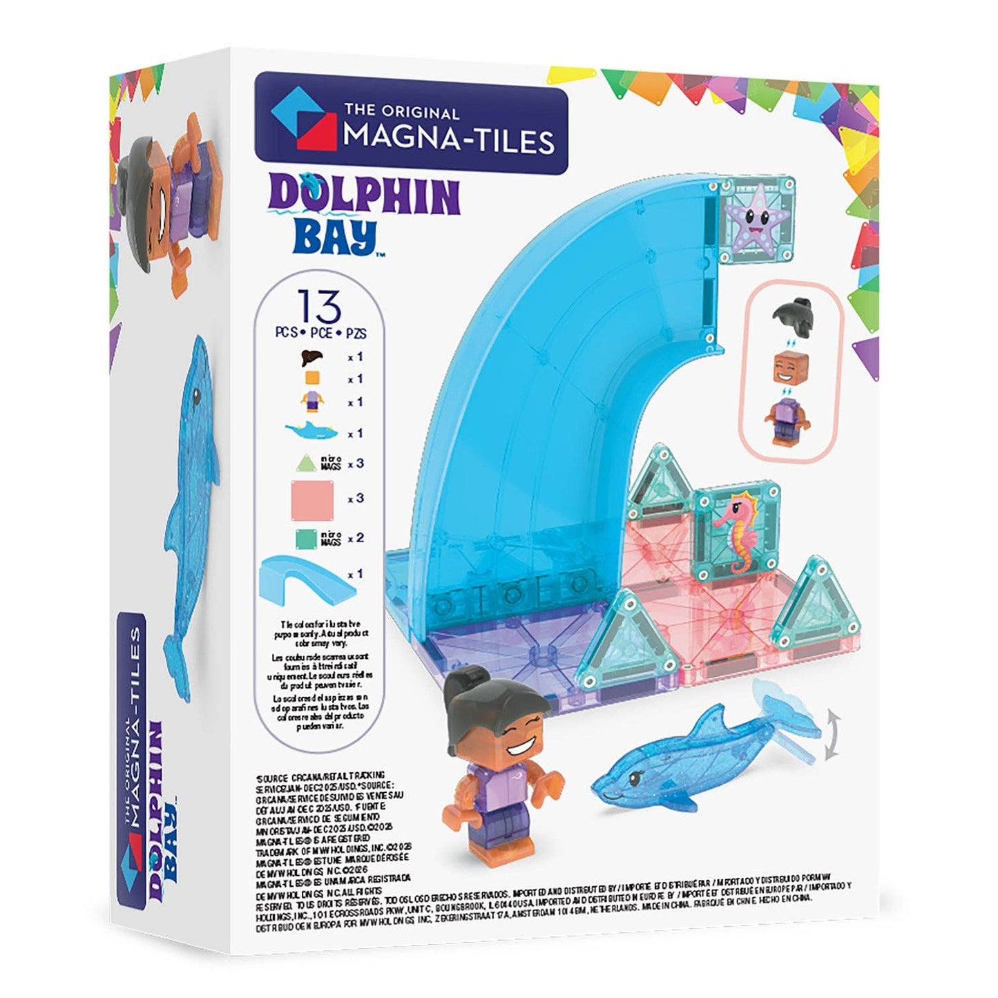 MAGNA-TILES - Dolphin Bay 13 Piece Set