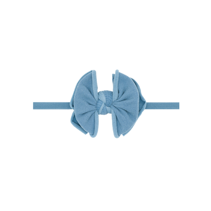Baby Bling® Baby FAB® Skinny soft nylon bow headband