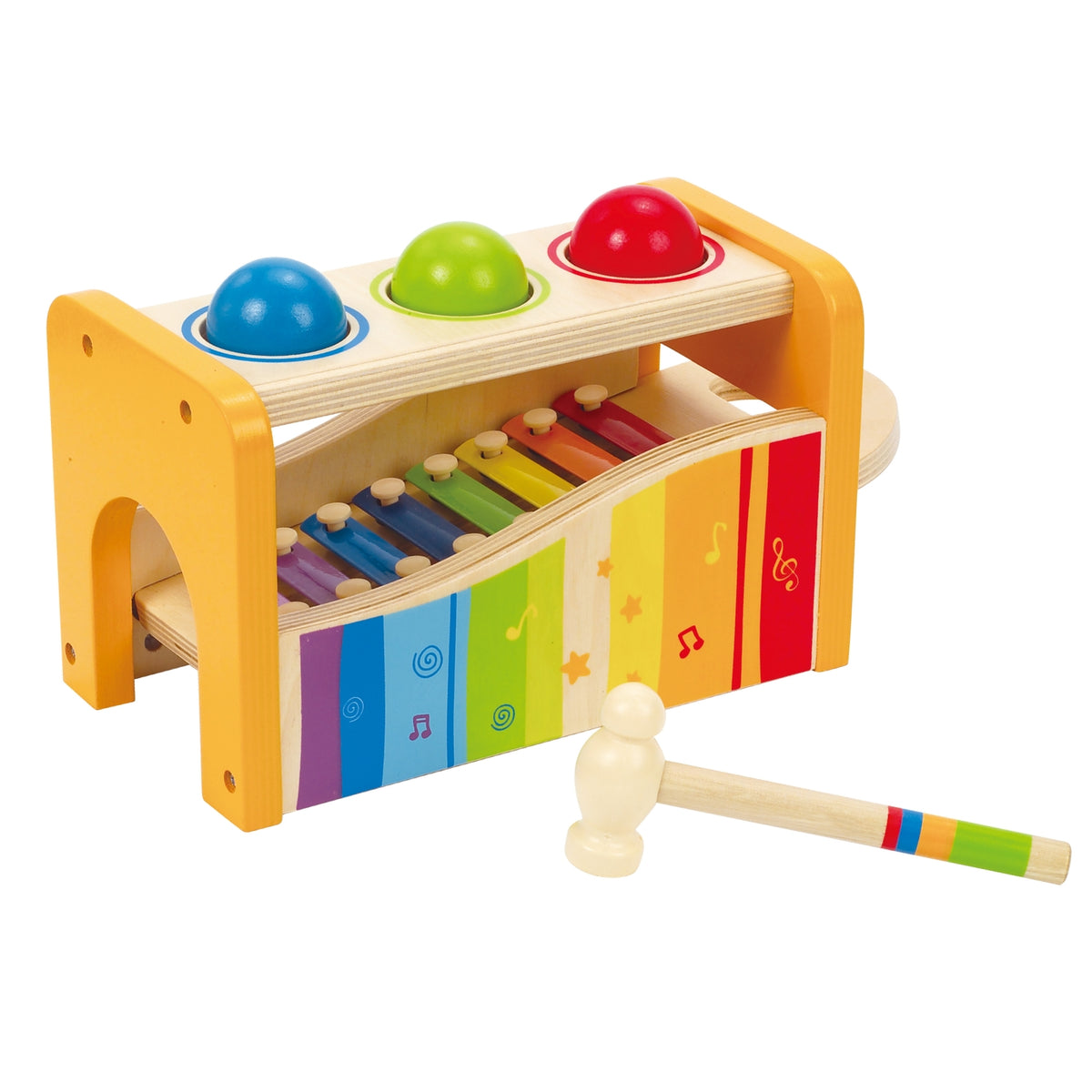 HAPE - Pound and Tap Bench Toddler Musical Toy with Xylophone