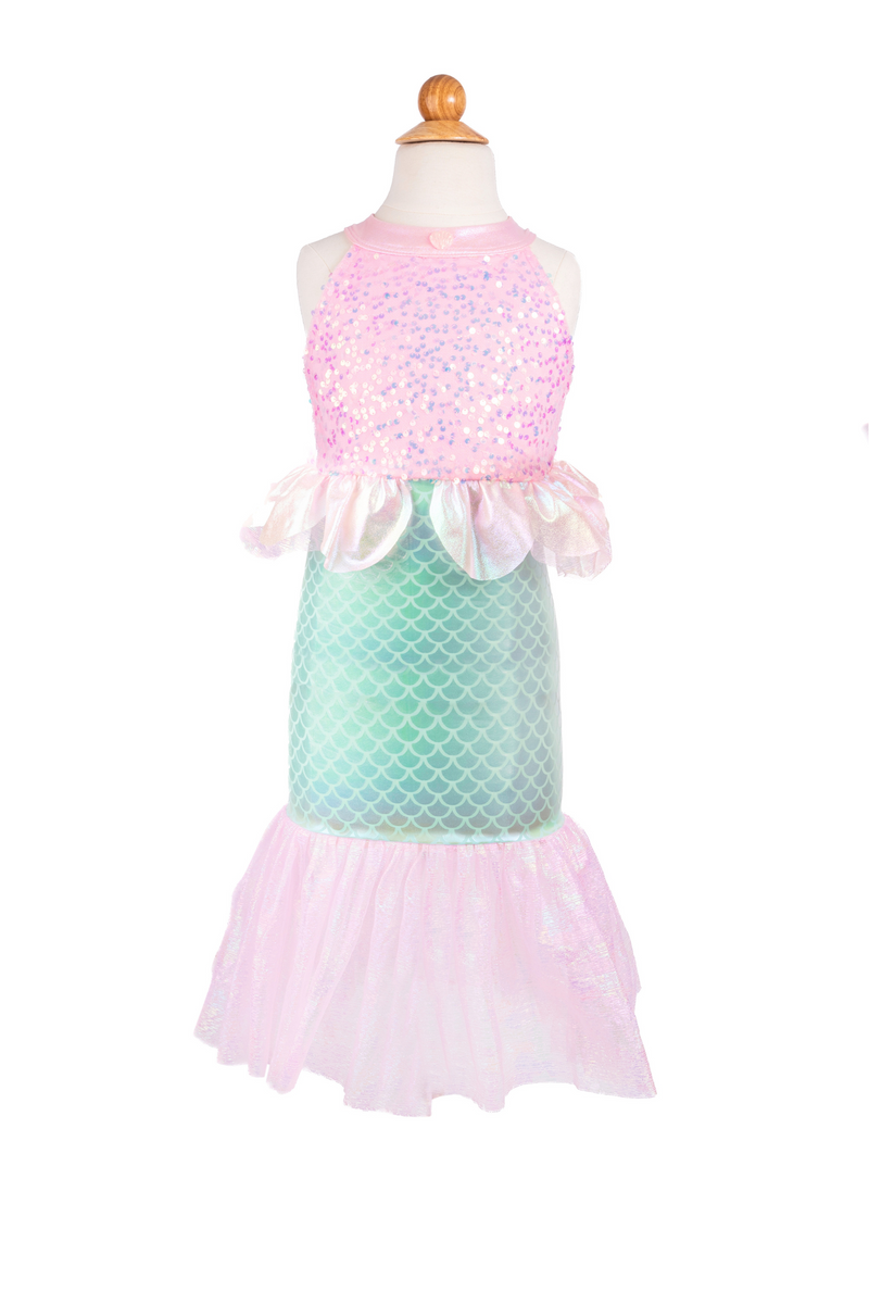 Pink Misty Mermaid Dress 3-4Y