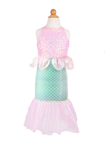 Pink Misty Mermaid Dress 3-4Y