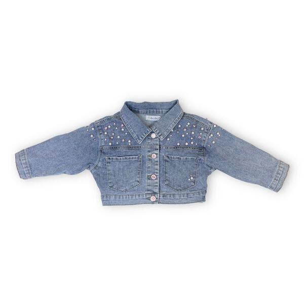 DOE A DEAR - Embellished Denim Jacket