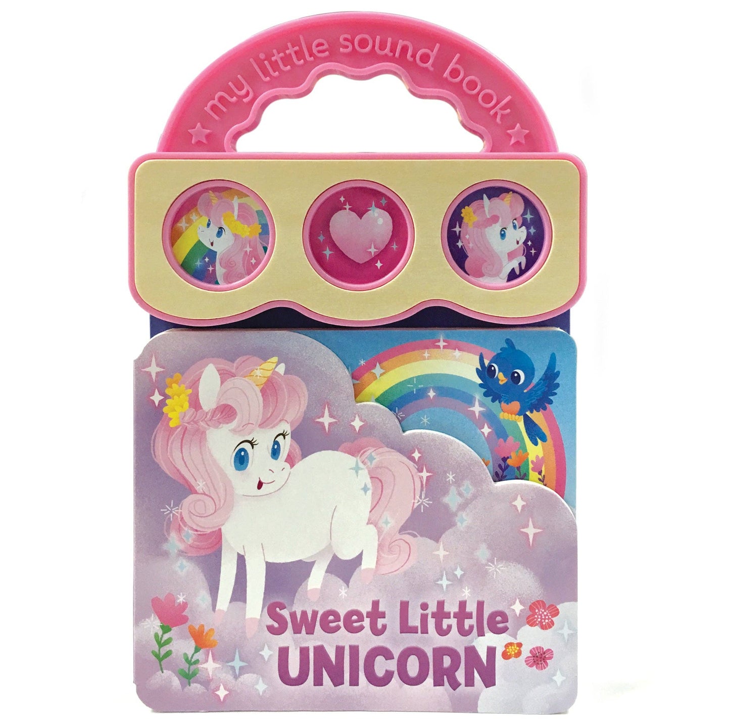 Sweet Little Unicorn 3-Button Sound Book with Handle