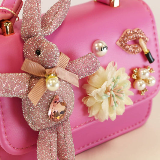 DOE A DEAR - Bunny Applique Purse