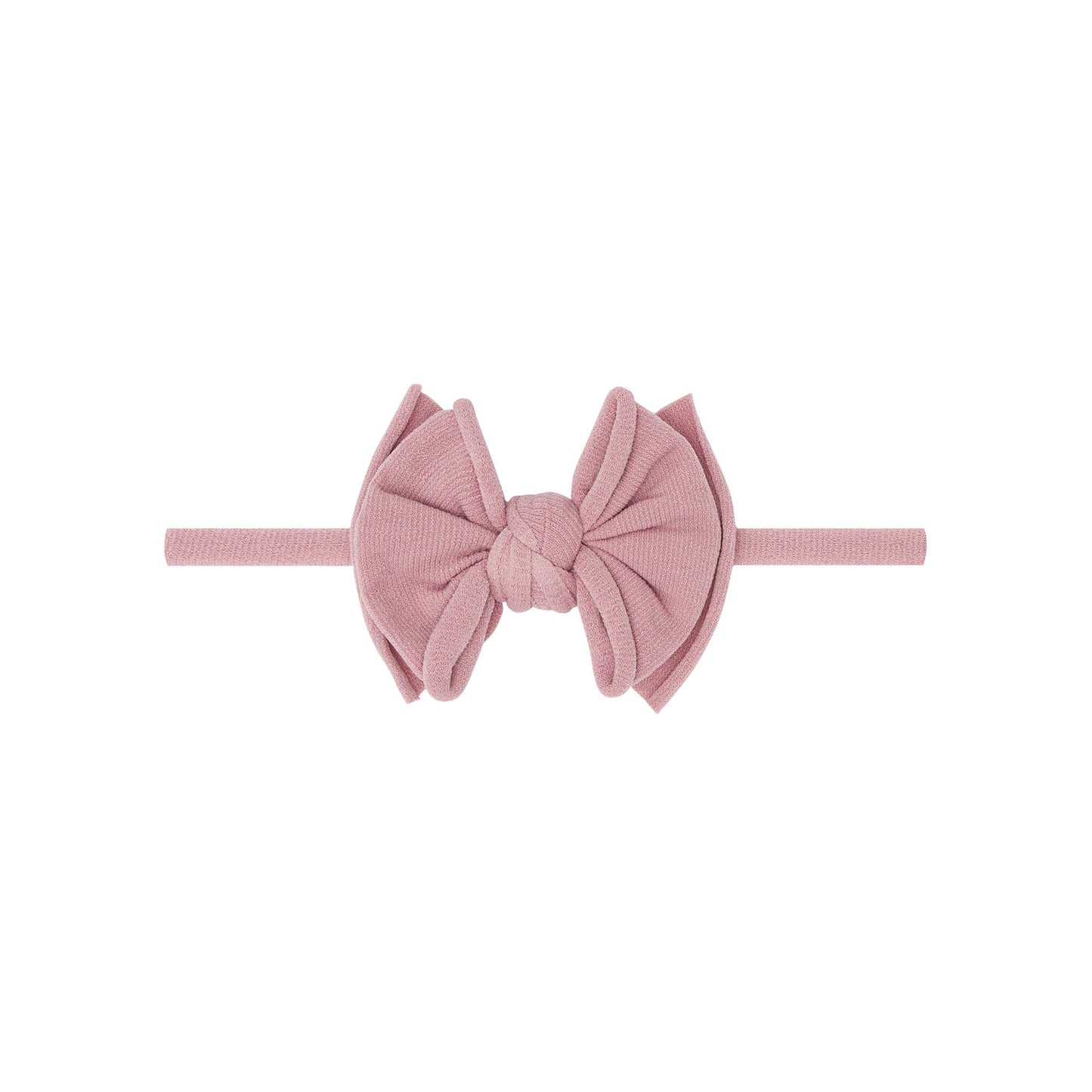 Baby Bling® Baby FAB® Skinny soft nylon bow headband