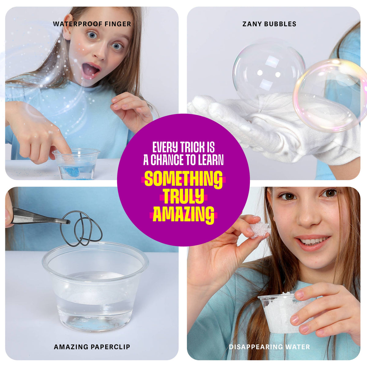 Science Magic Kit for Kids - Experiments STEM Boy Toys, Gift