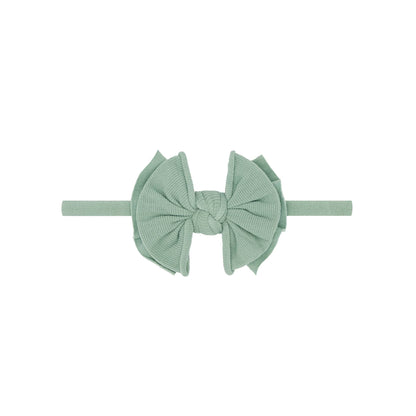 Baby Bling® Baby FAB® Skinny soft nylon bow headband