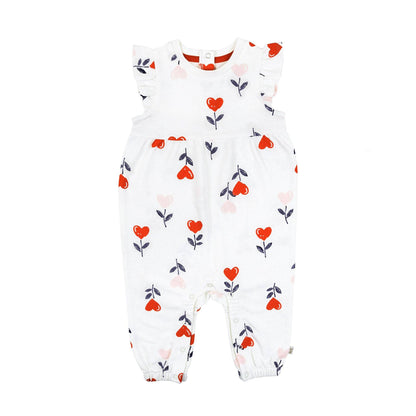 SAMMY + NAT - Rachel Romper in Heart Garden