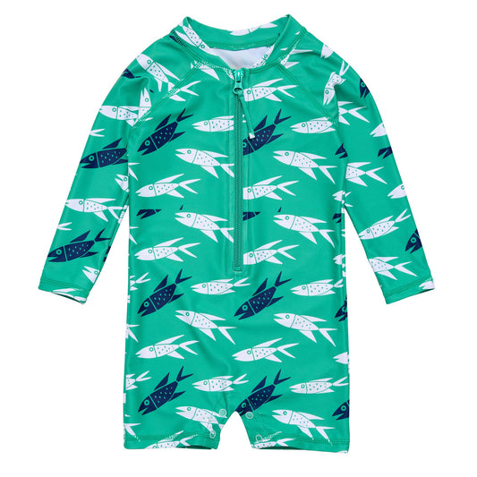 Off The Hook LS Sunsuit