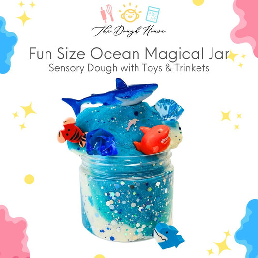 The Dough House - Fun Size Ocean Magical Jar