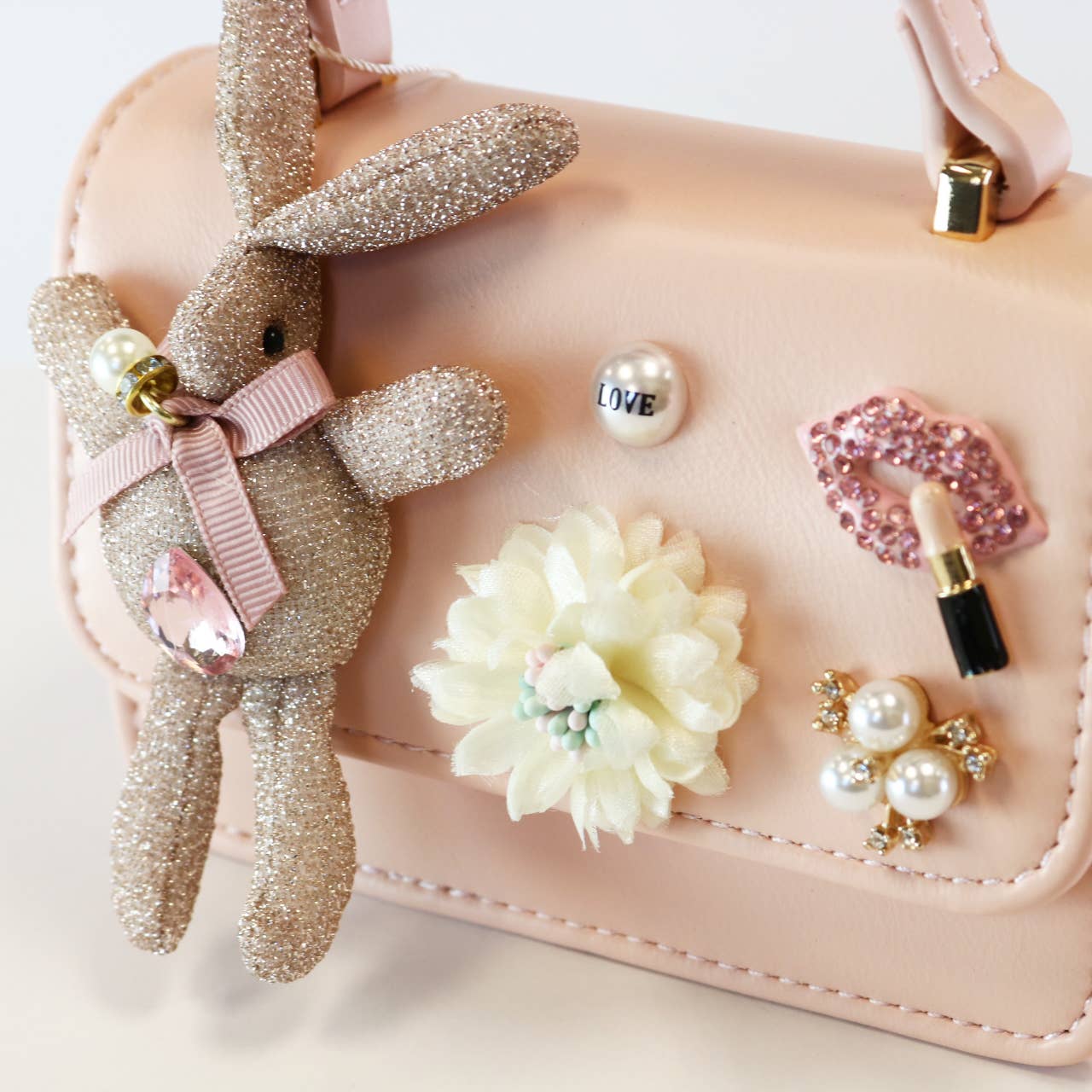 DOE A DEAR - Bunny Applique Purse