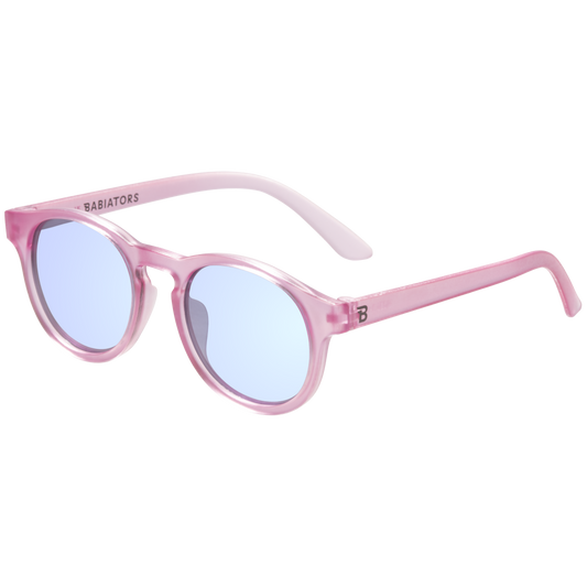 BABIATORS - Fuchsia Haze Keyhole with Purple Mirrored Lenses