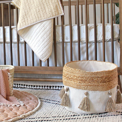 Cotton + Jute Storage Bin