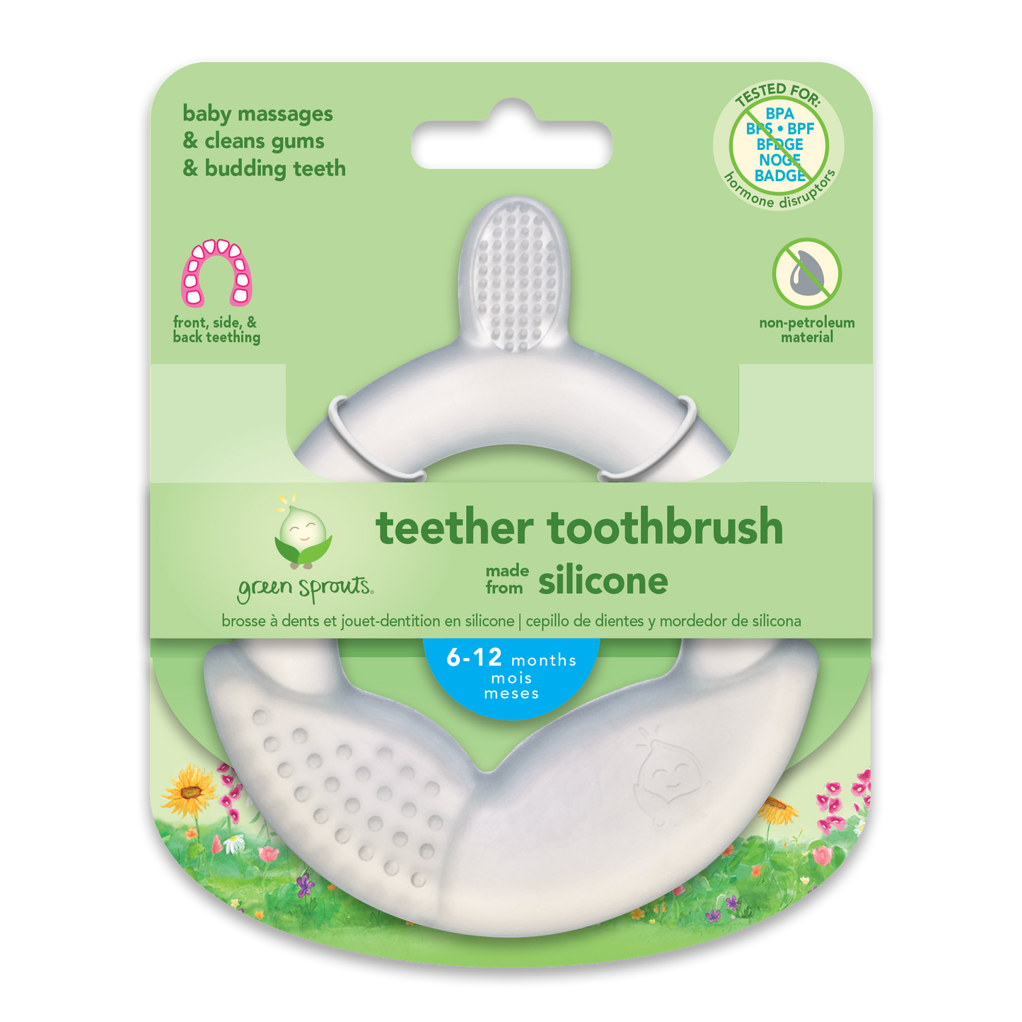 Teether Toothbrush made from Silicone