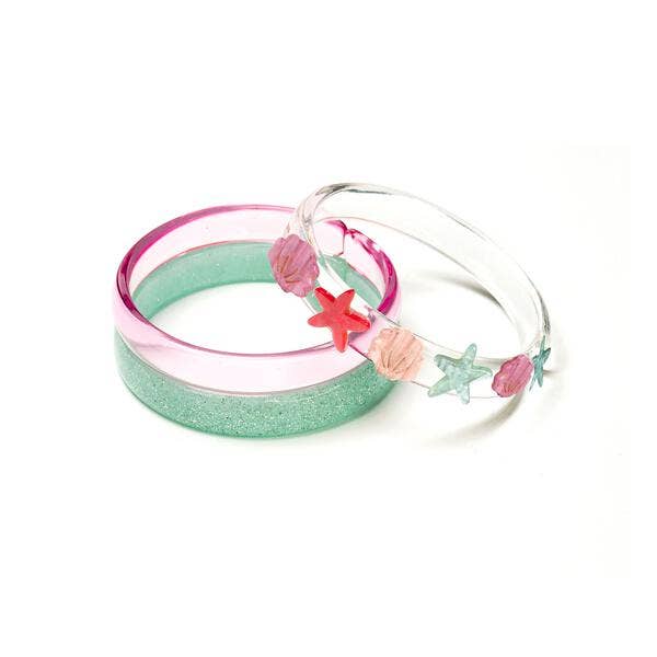 LILIES & ROSES - Seashells Pearlized Bangle