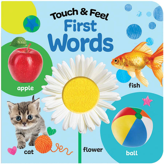 Touch & Feel First Words Interactive Board Book