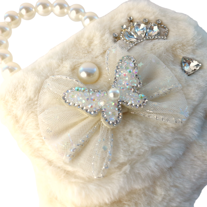 DOE A DEAR -  Butterfly Furry Purse