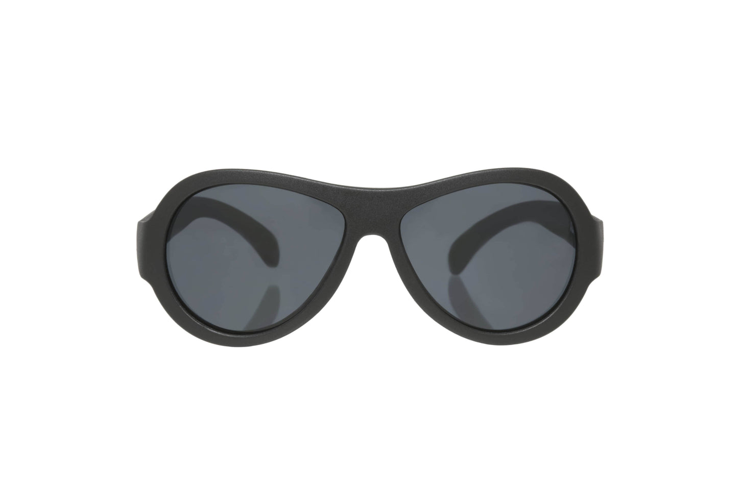 BABIATORS - Jet Black Baby and Kid Aviator Kids Sunglasses
