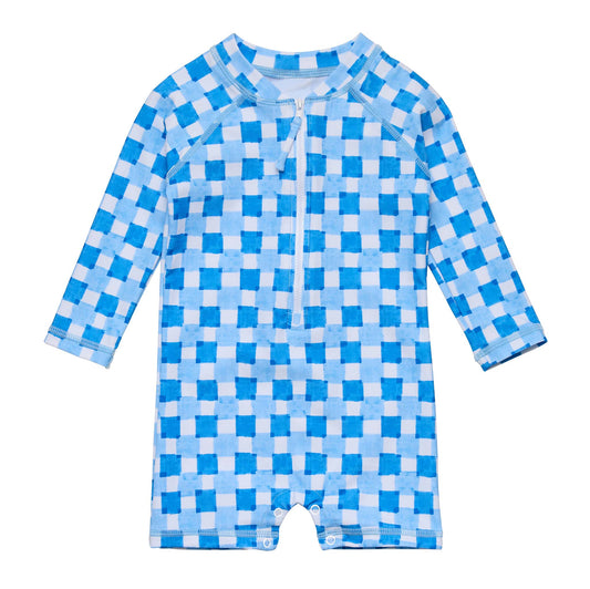 Ocean Grid LS Sunsuit