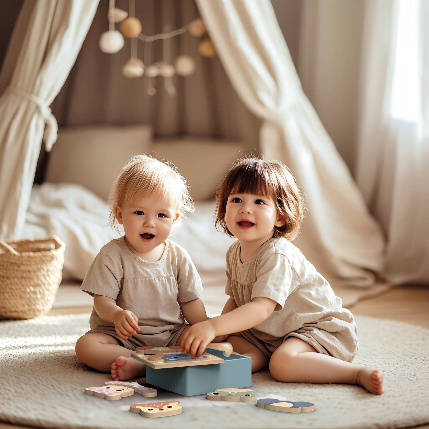 PEEDY MONKEY - Mix & Match Puzzle