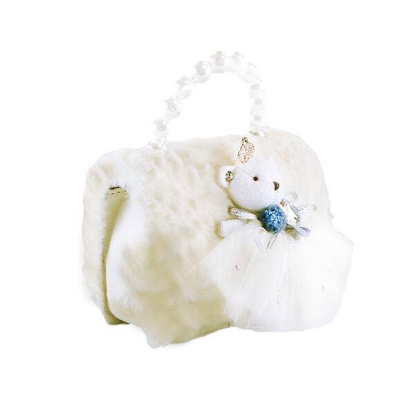 DOE A DEAR - Princess Bear Furry Purse