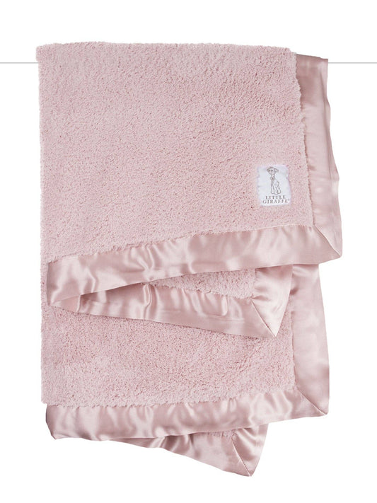 LITTLE GIRAFFE - Chenille Baby Blanket