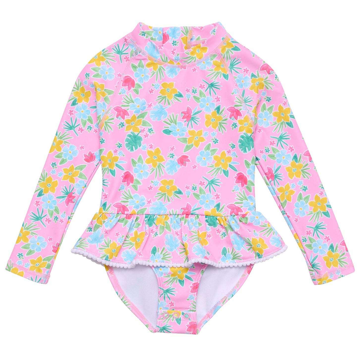 SNAPPER ROCK - Buttercup Bloom Skirt Surf Suit
