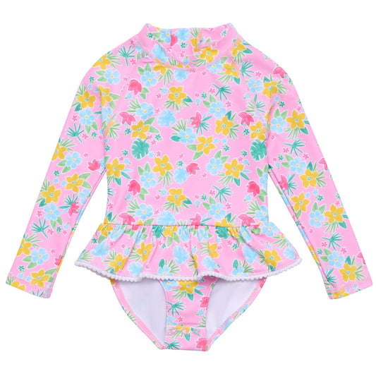 SNAPPER ROCK - Buttercup Bloom Skirt Surf Suit