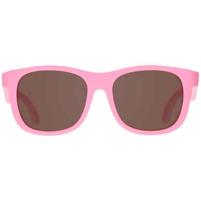 BABIATORS - Candy Pink Navigator Sunglasses with Amber Lenses