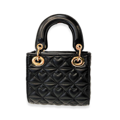 DOE A DEAR - Heart-Quilted Bag